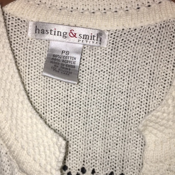 Hasting and Smith petite cream sweater PS - Picture 4 of 7